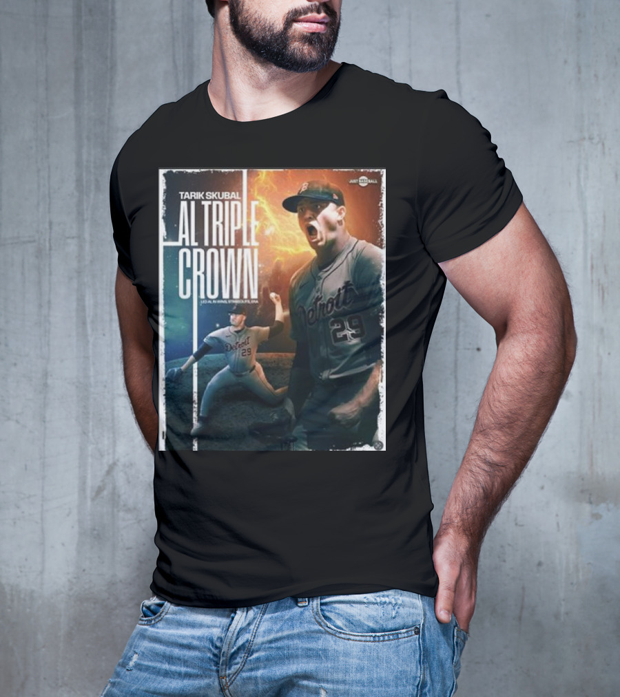TARIK SKUBAL DETROIT 29 AL TRIPLE CROWN T-Shirt
