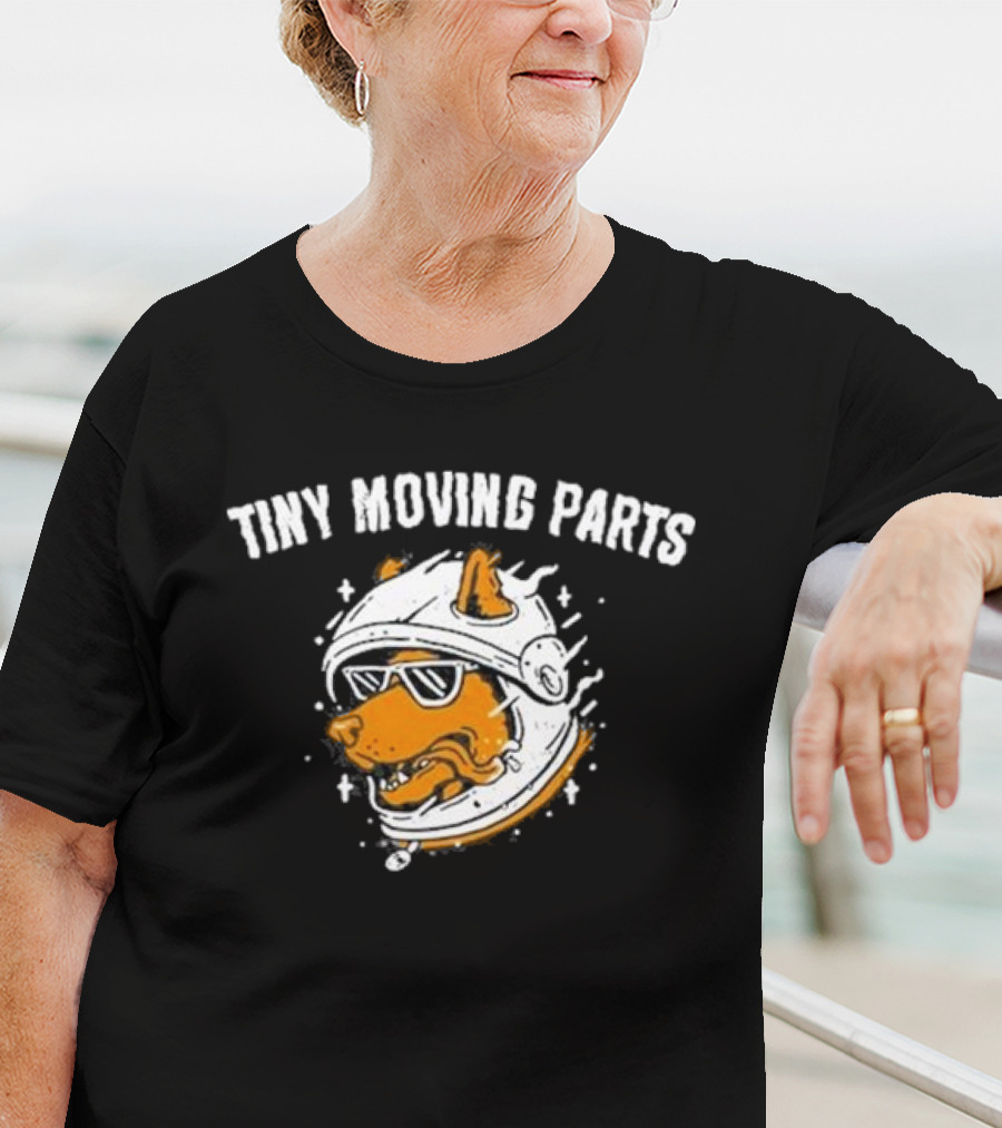 Tiny Moving Parts Astro Dog Retro Helmet Sunglasses Space T-Shirt