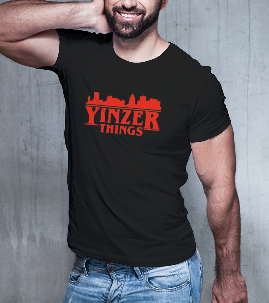 Yinzer Things Pittsburgh Yinzylvania Stranger T-Shirt