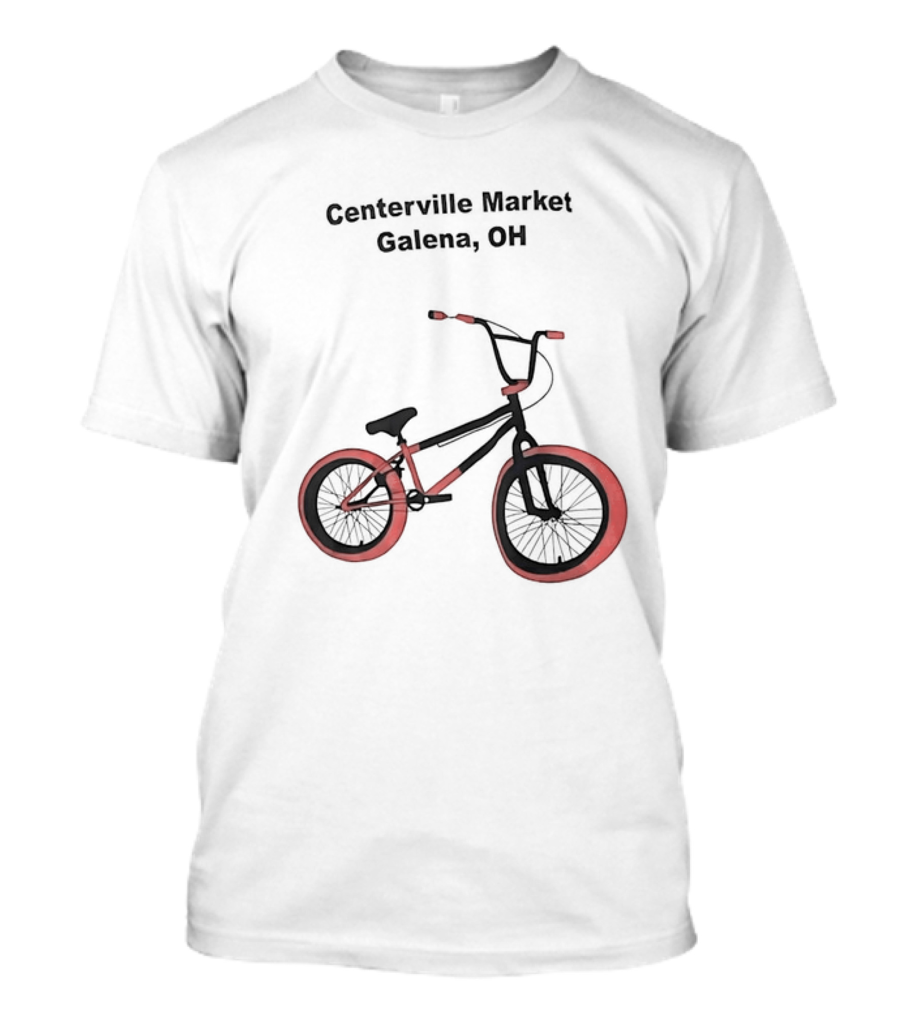 Centerville Market Galena OH Bike T-Shirt