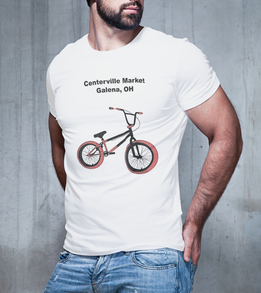 Centerville Market Galena OH Bike T-Shirt