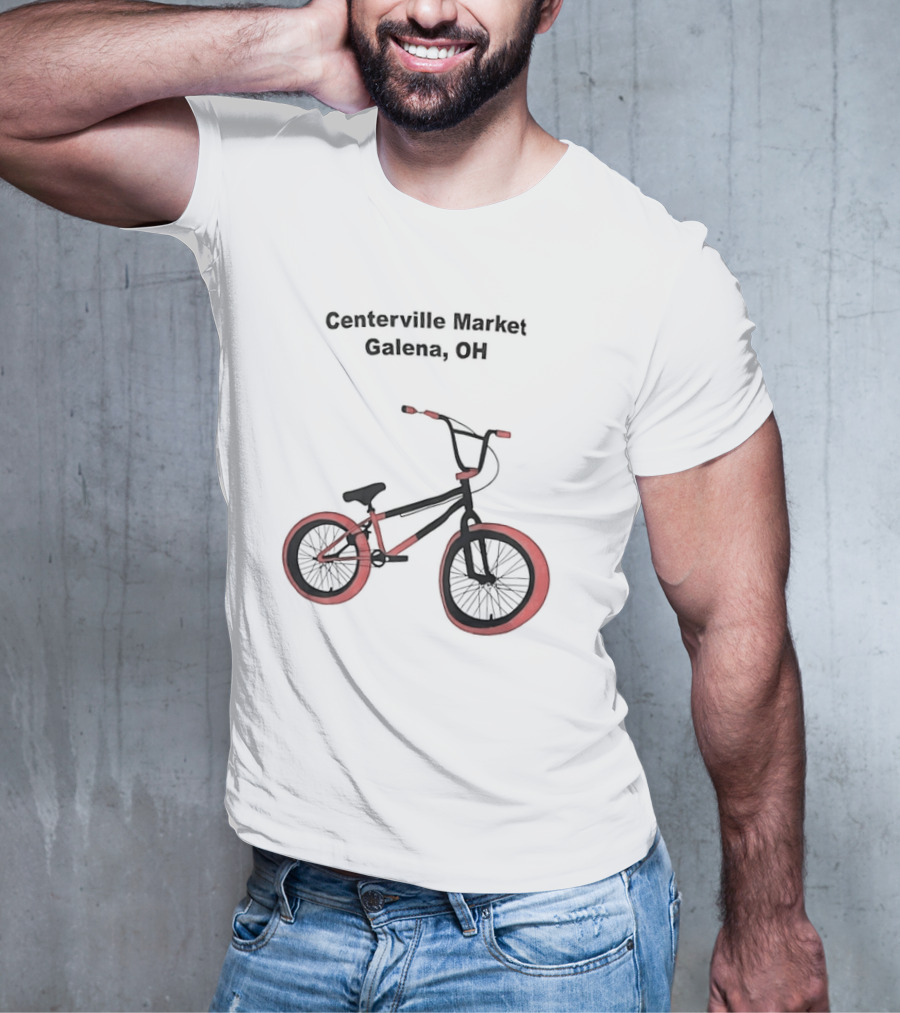 Centerville Market Galena OH Bike T-Shirt
