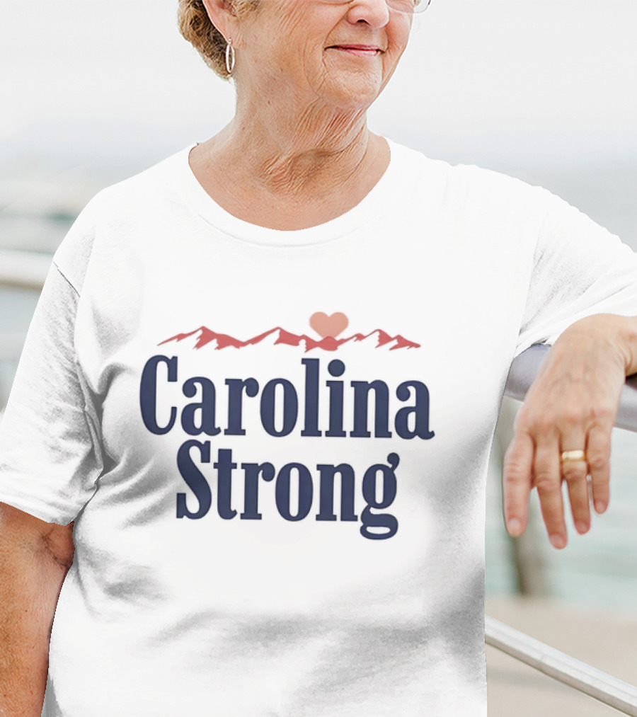 Carolina Strong Mountain Heart T-Shirt