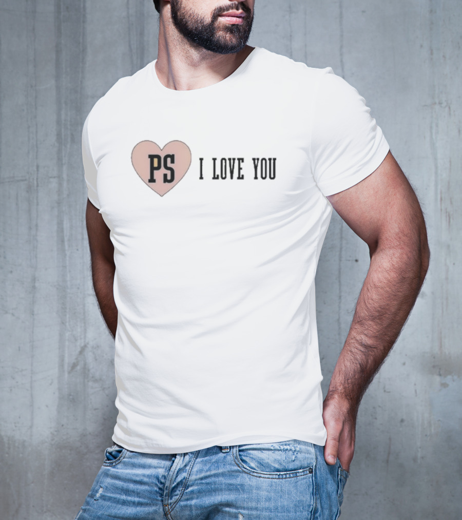 PS I Love You Heart Icon T-Shirt