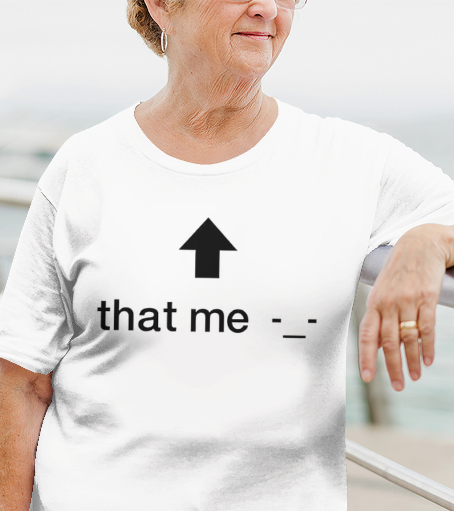 That Me Arrow Emoticon T-Shirt