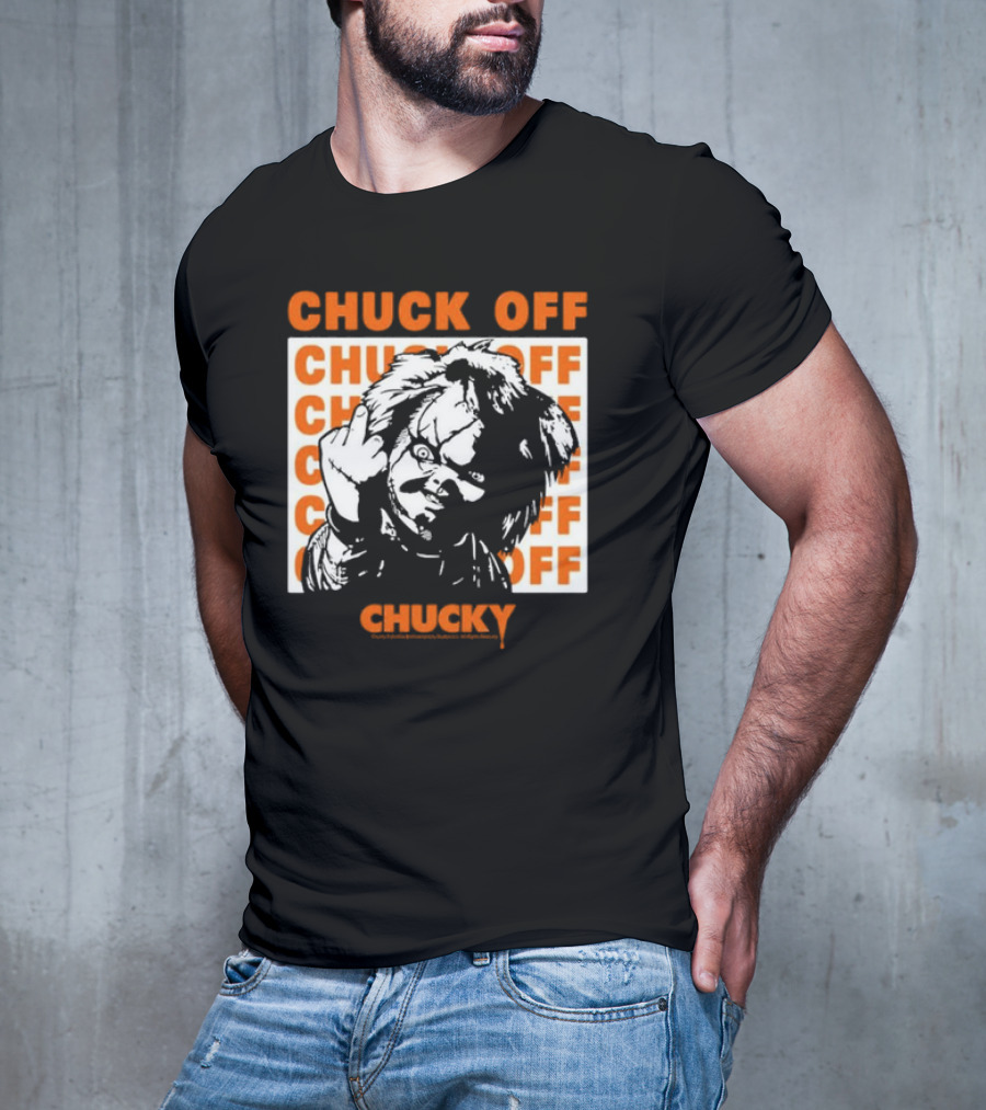 Chuck Off Chucky Horror Icon Society T-Shirt