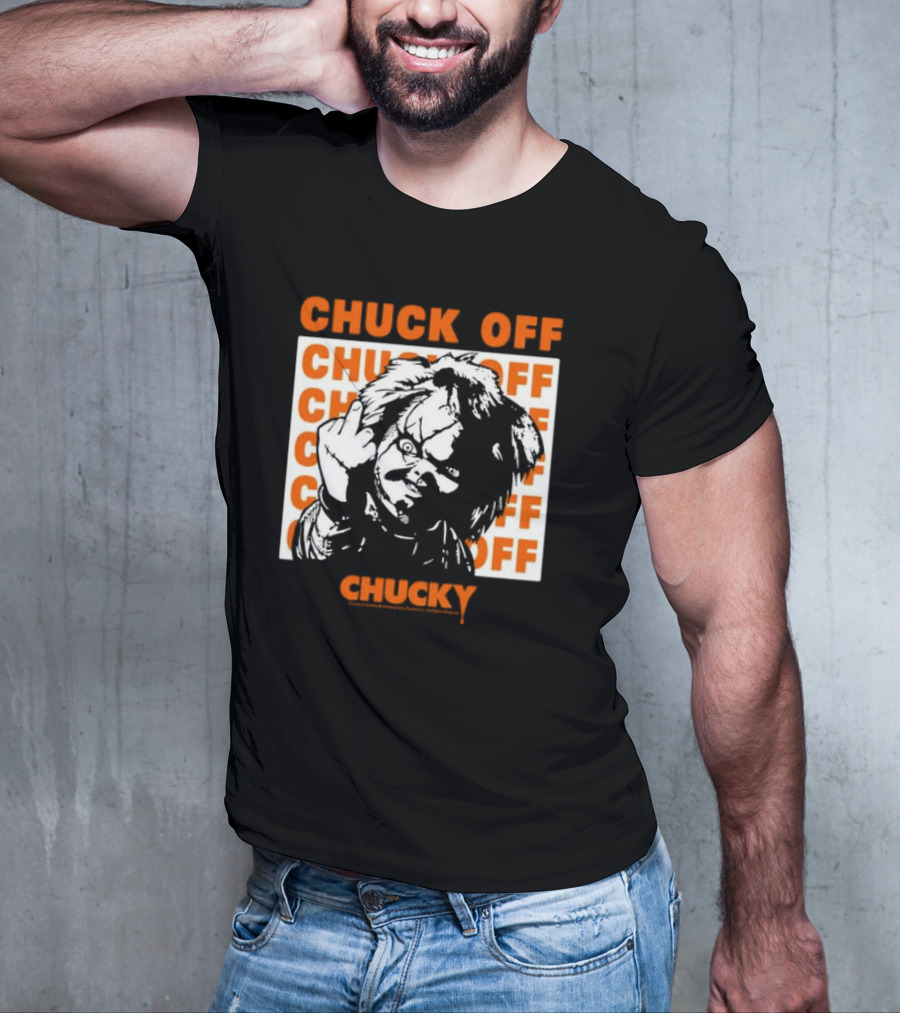 Chuck Off Chucky Horror Icon Society T-Shirt
