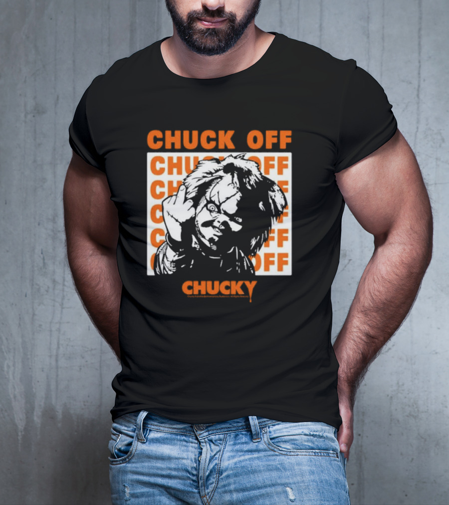Chuck Off Chucky Horror Icon Society T-Shirt