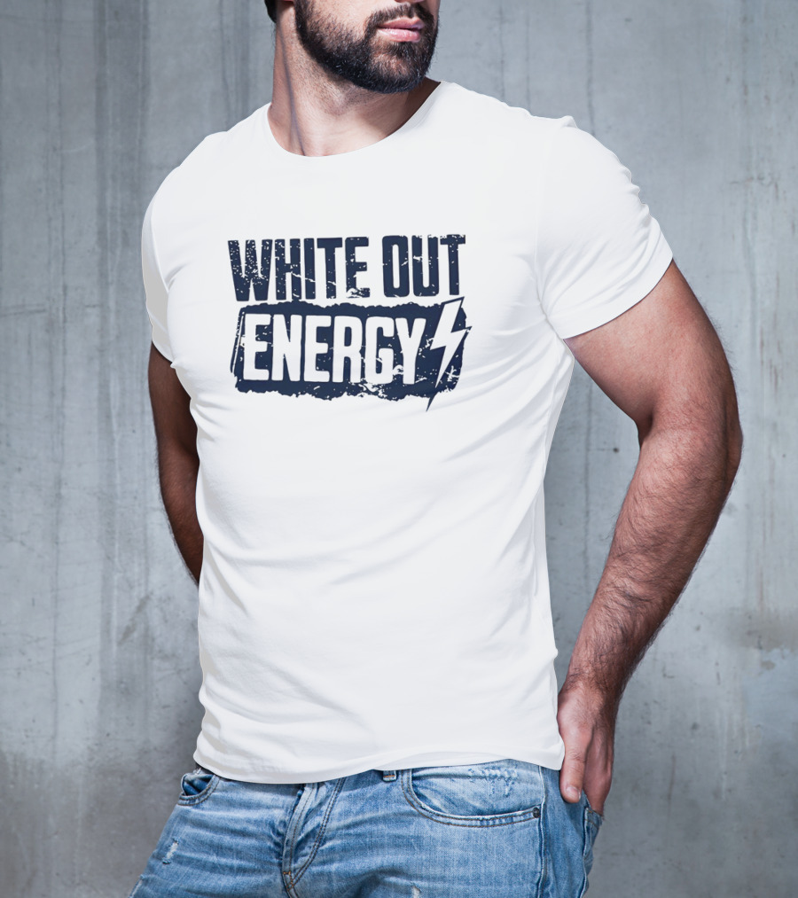 Tampa Bay Lightning White Out Energy Storm Power T-Shirt