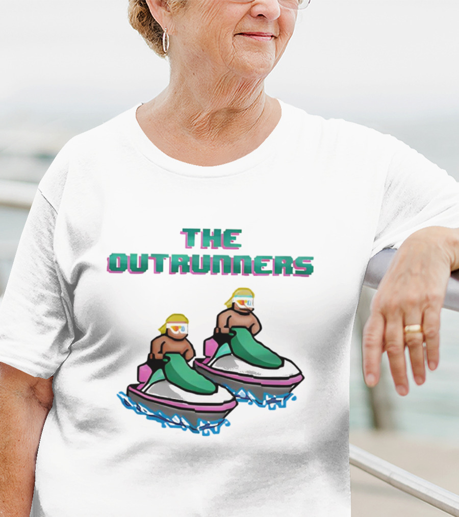 The Outrunners Retro Jet Ski Racing T-Shirt