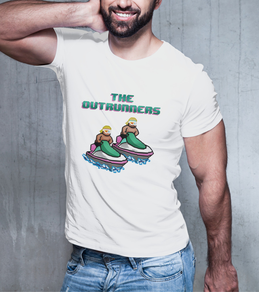 The Outrunners Retro Jet Ski Racing T-Shirt