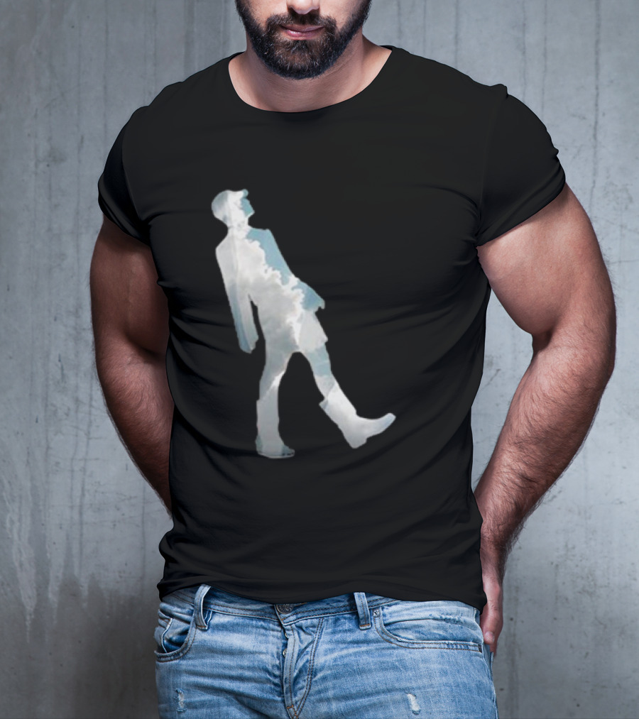 Woosung 4444 Cloud Silhouette Stroll T-Shirt