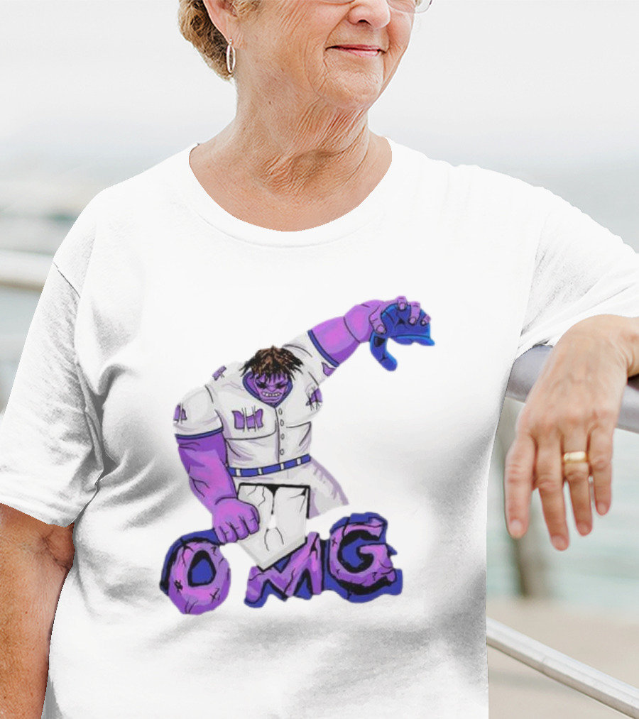 New York Mets OMG Hulk Baseball Smash T-Shirt