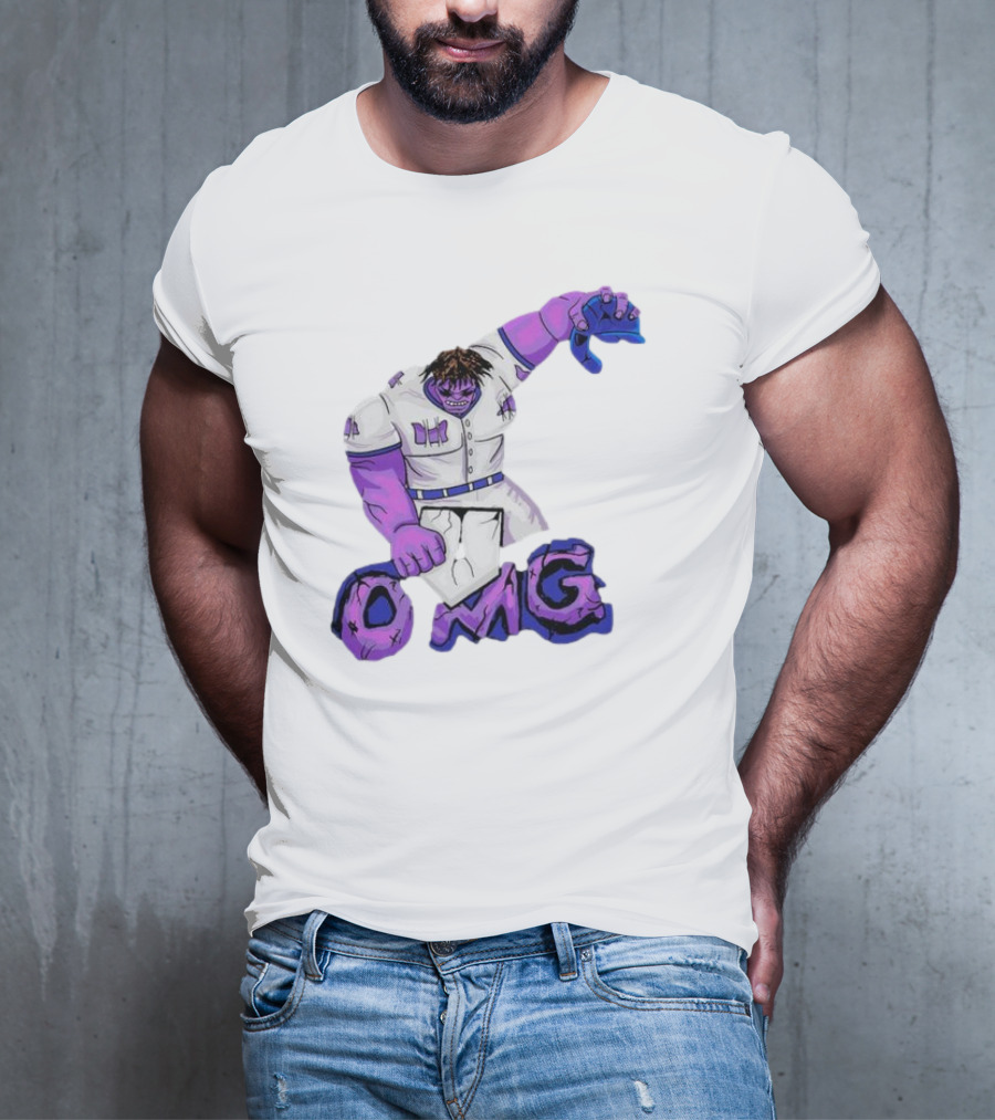 New York Mets OMG Hulk Baseball Smash T-Shirt