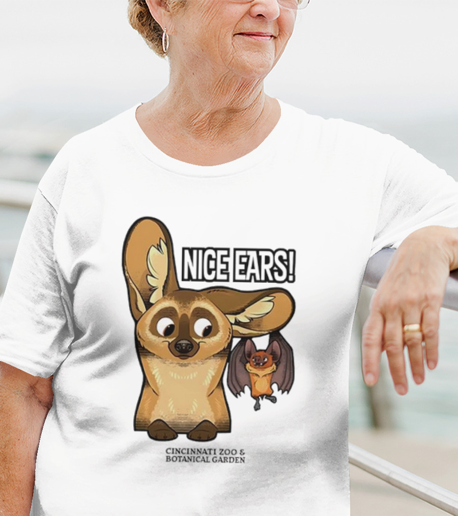 Nice Ears Cincinnati Zoo And Botanical Garden Animal Characters T-Shirt