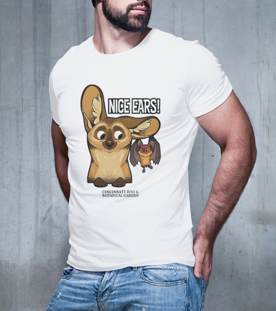 Nice Ears Cincinnati Zoo And Botanical Garden Animal Characters T-Shirt
