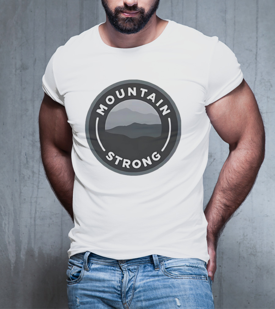 Tennessee Volunteers Mountain Strong Support Hurricane Helene T-Shirt