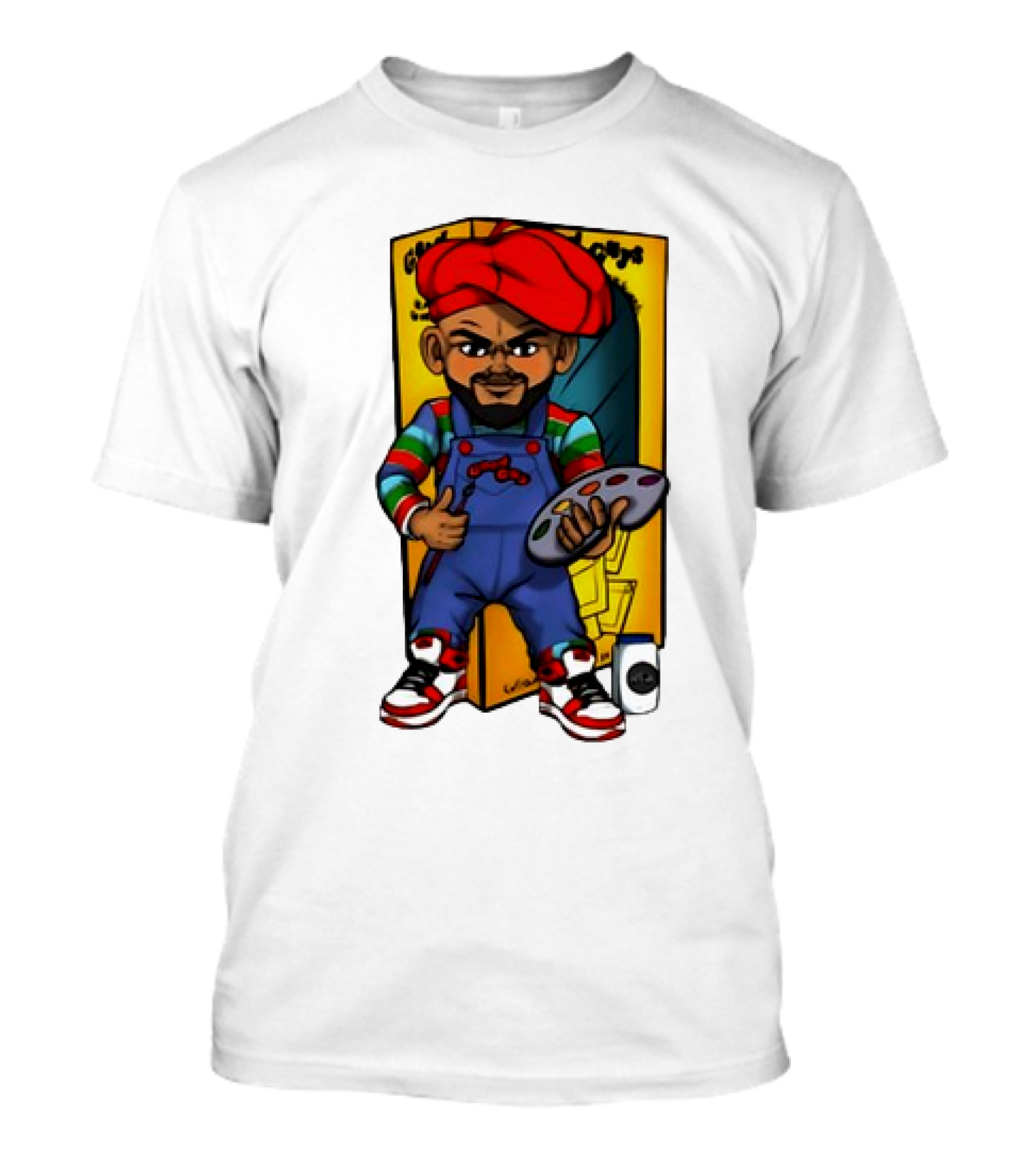 The Real McCoy JDX Cartoon Artist With Palette And Brush T-Shirt