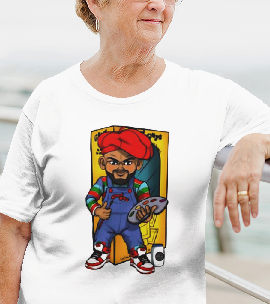 The Real McCoy JDX Cartoon Artist With Palette And Brush T-Shirt