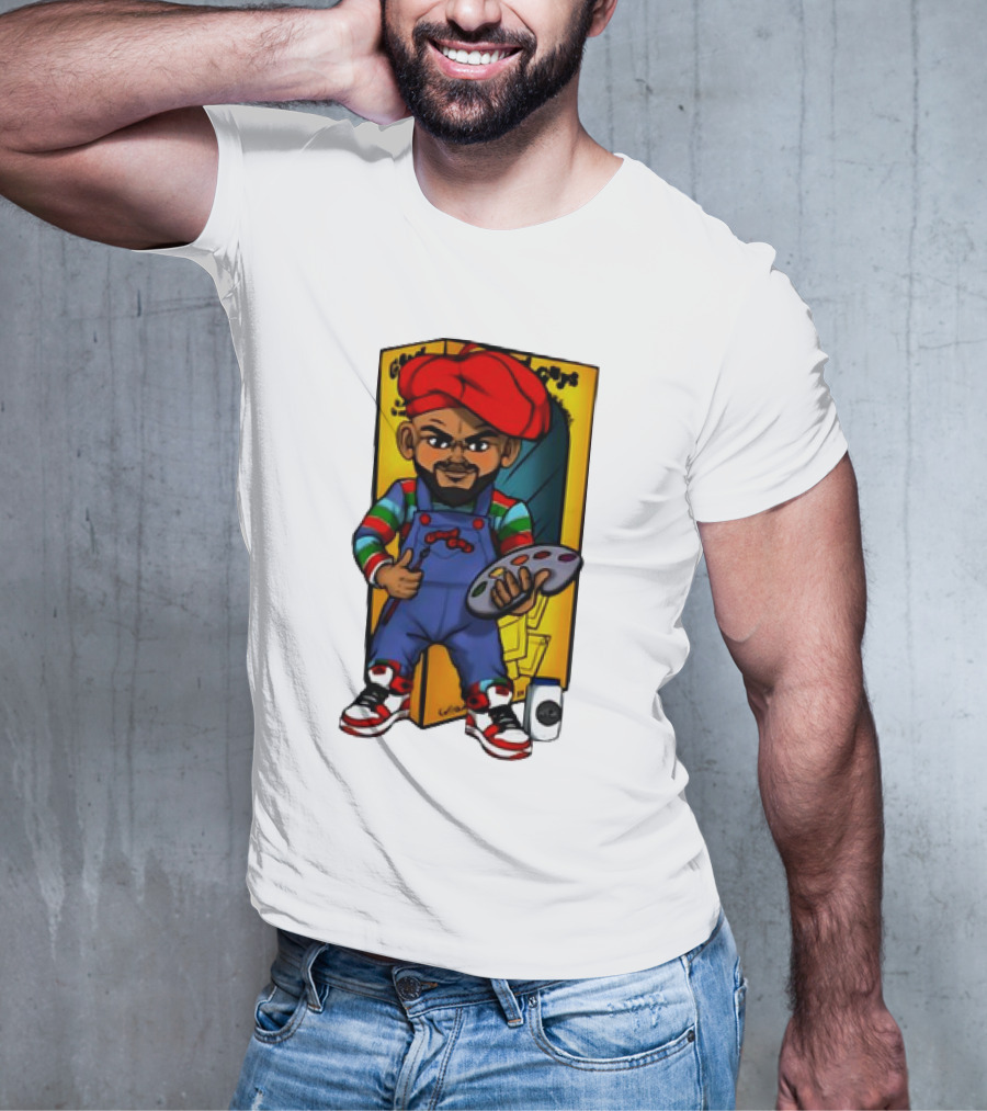 The Real McCoy JDX Cartoon Artist With Palette And Brush T-Shirt