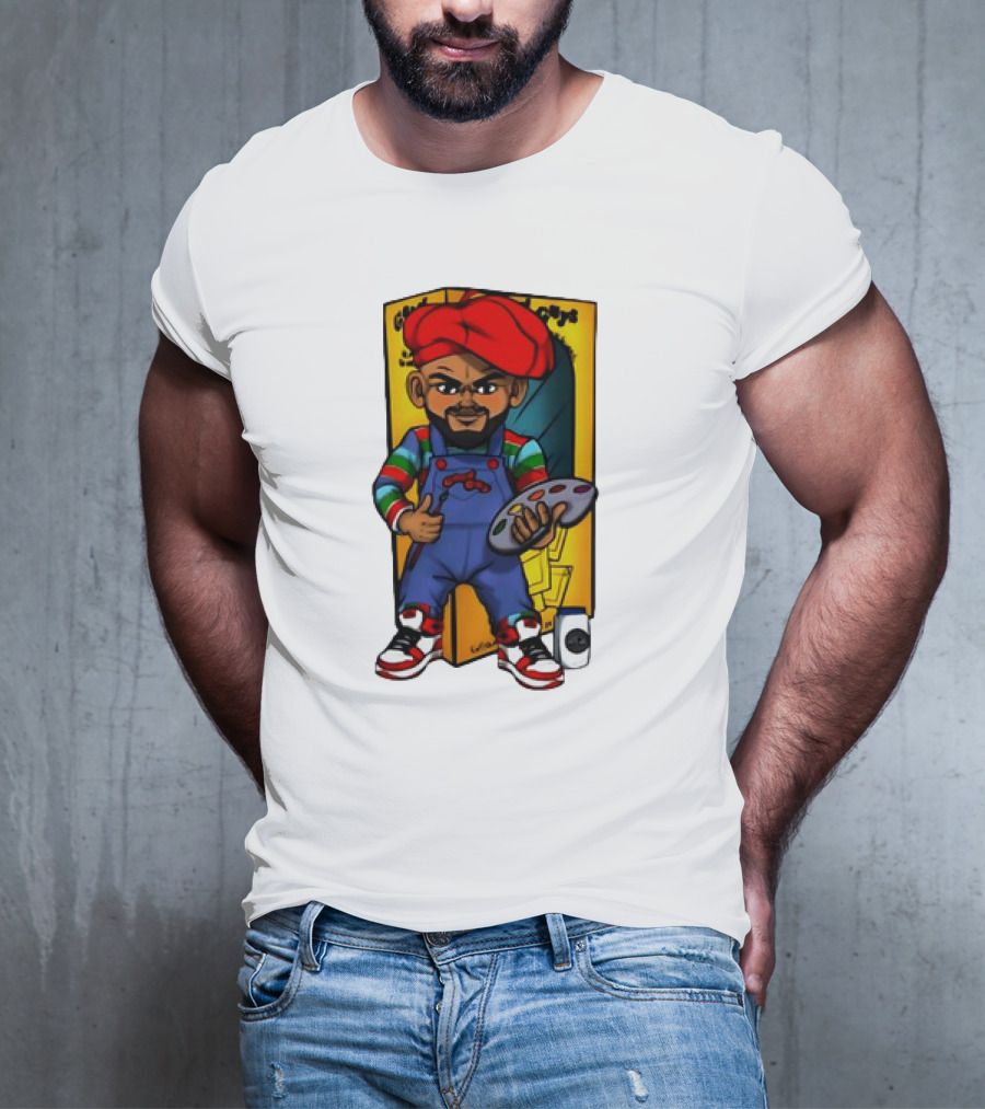 The Real McCoy JDX Cartoon Artist With Palette And Brush T-Shirt