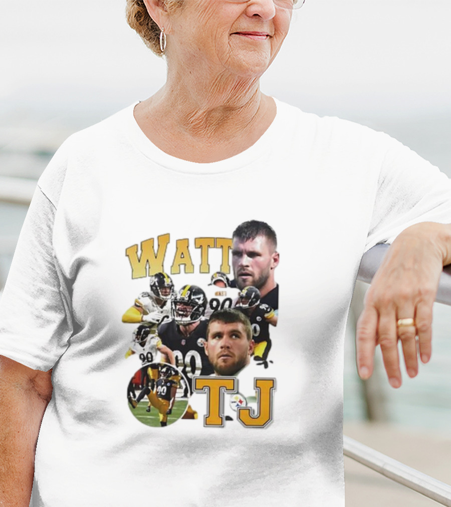 Watt Tj Pittsburgh Steelers Football 90 T-Shirt