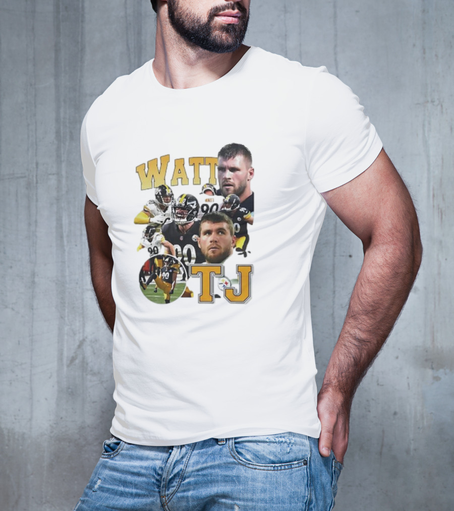 Watt Tj Pittsburgh Steelers Football 90 T-Shirt