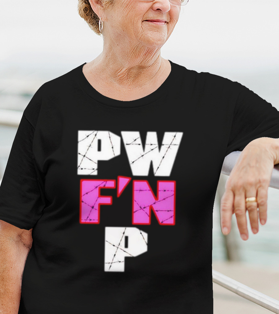 Chris Havius PW F’N P Retro Barbed Wire T-Shirt