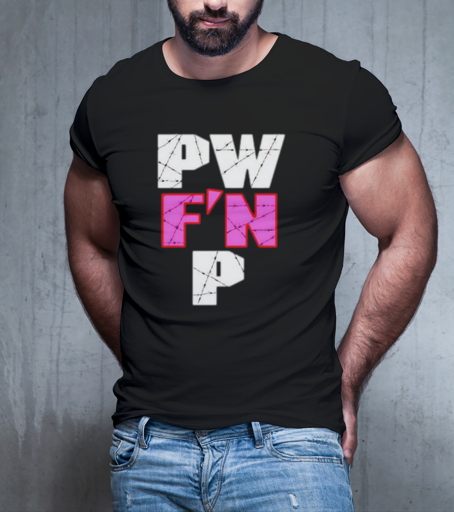 Chris Havius PW F’N P Retro Barbed Wire T-Shirt