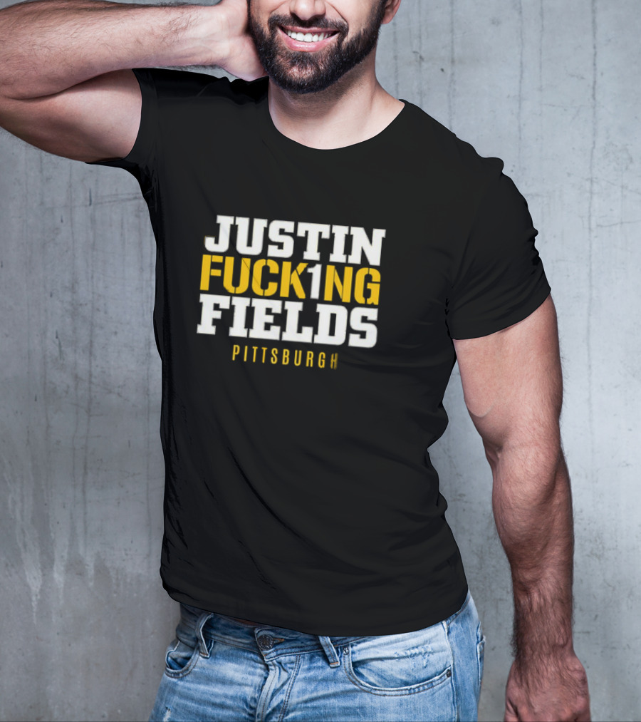 Pittsburgh Justin Fck1ng Fields T-Shirt