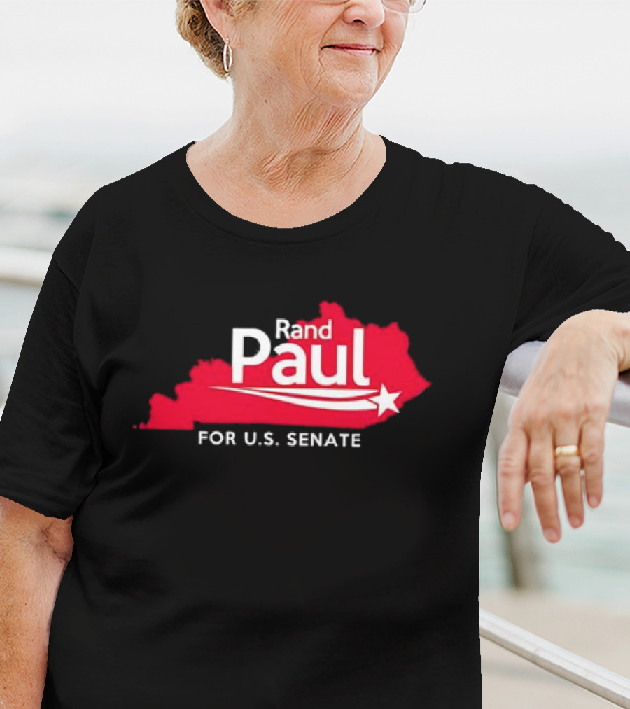 Rand Paul For U.S. Senate Kentucky Map Campaign T-Shirt