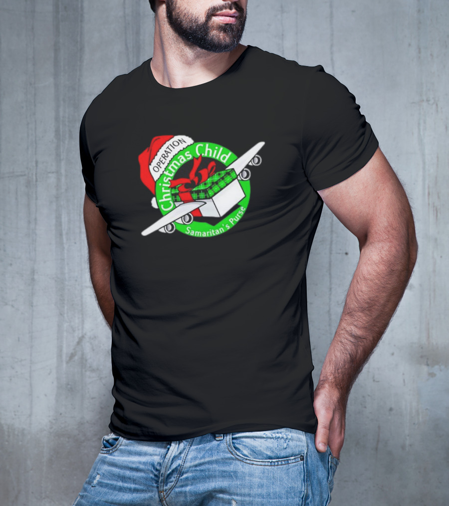 Operation Christmas Child Samaritans Purse Funny Xmas T-Shirt