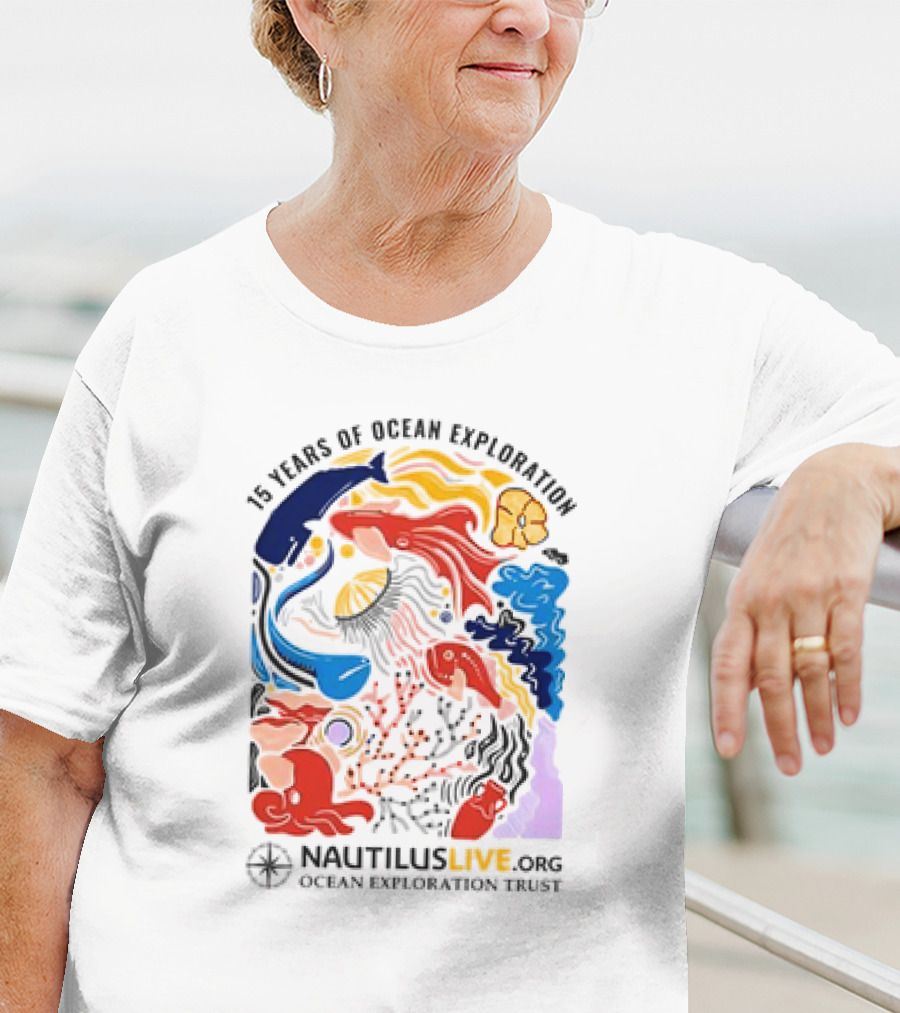 15 Years Of Ocean Exploration Nautilus Live Ocean Exploration Trust T-Shirt
