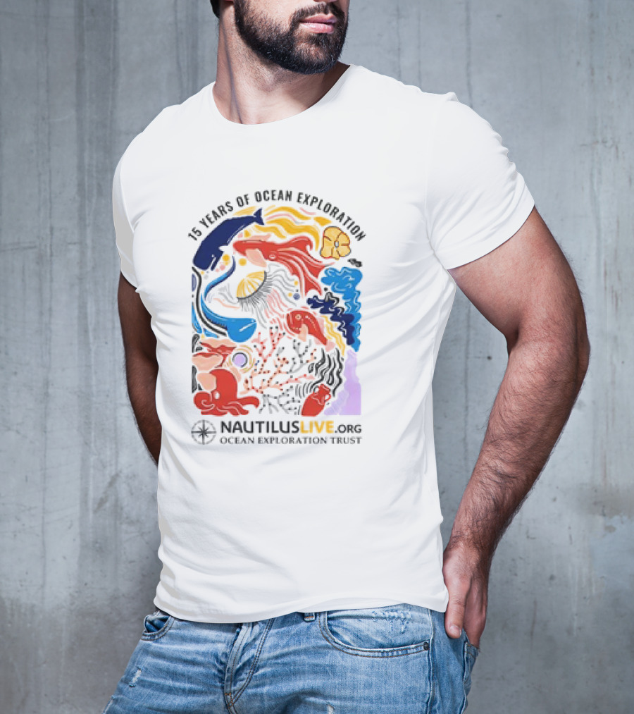 15 Years Of Ocean Exploration Nautilus Live Ocean Exploration Trust T-Shirt