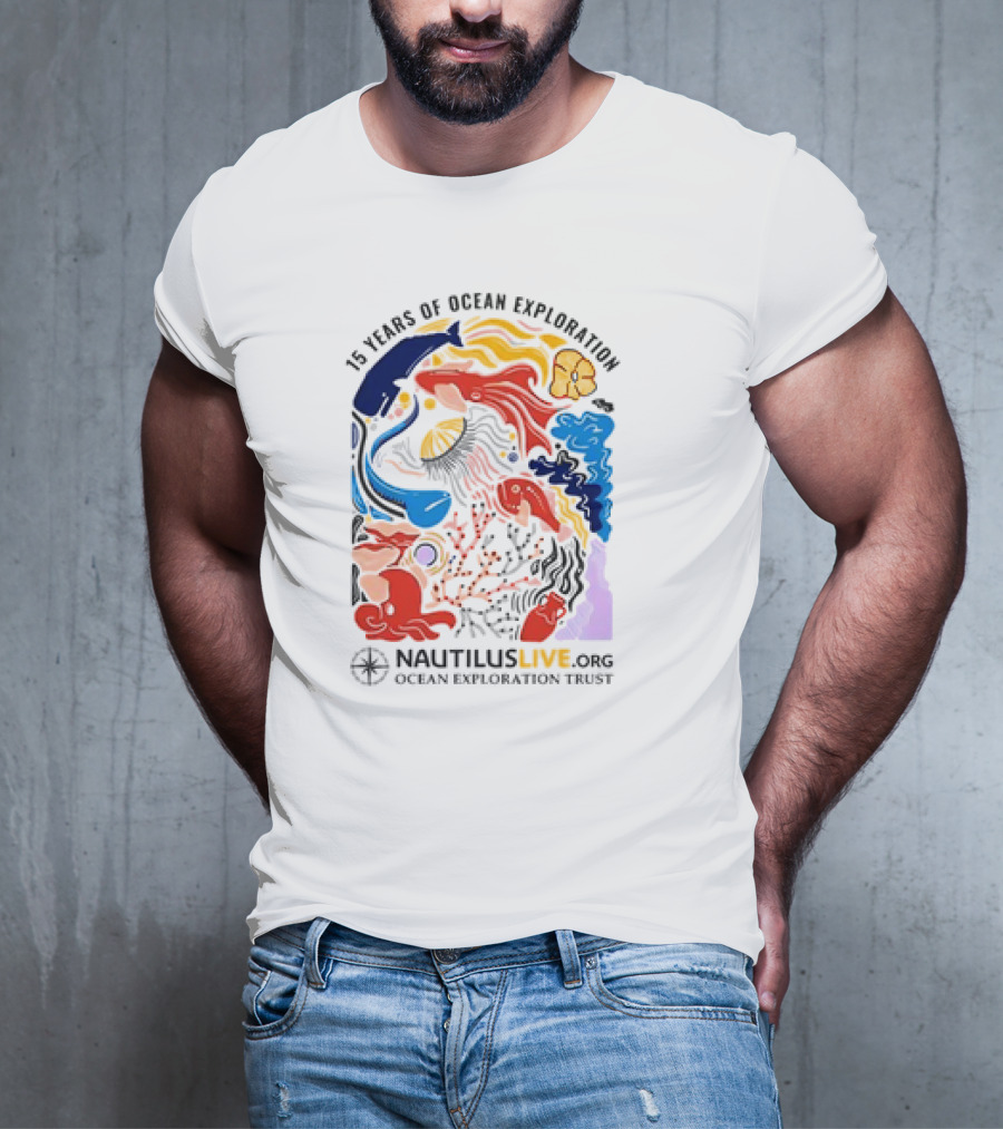 15 Years Of Ocean Exploration Nautilus Live Ocean Exploration Trust T-Shirt