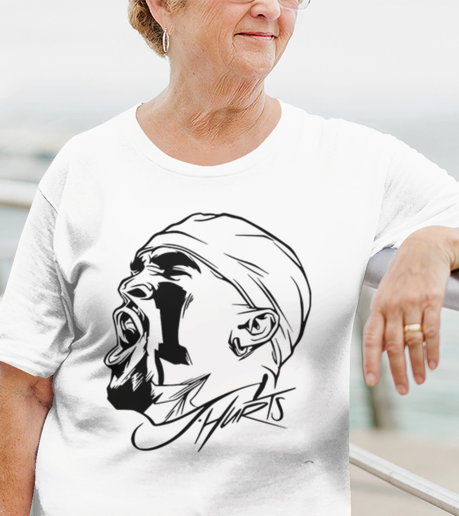 Jalen Hurts Philadelphia Eagles Scream T-Shirt