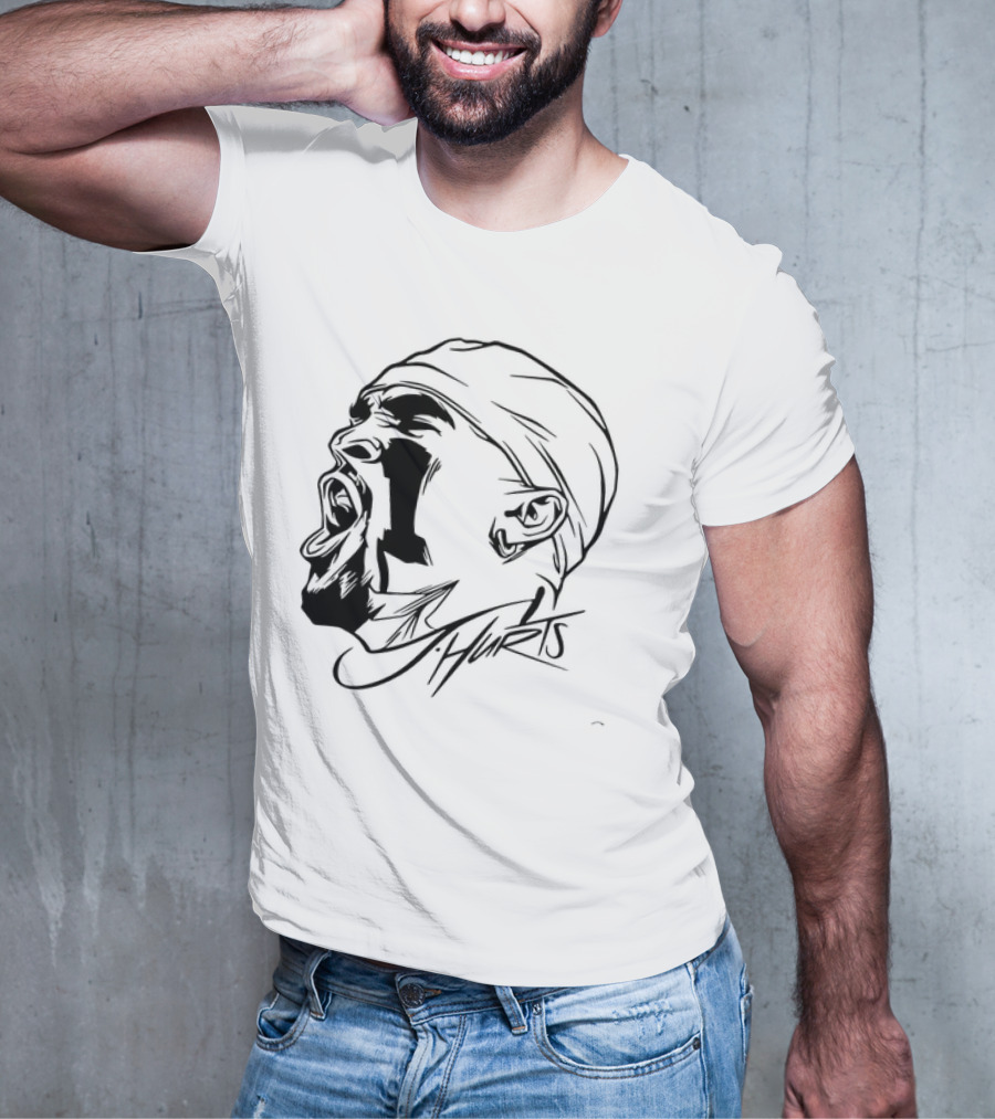 Jalen Hurts Philadelphia Eagles Scream T-Shirt