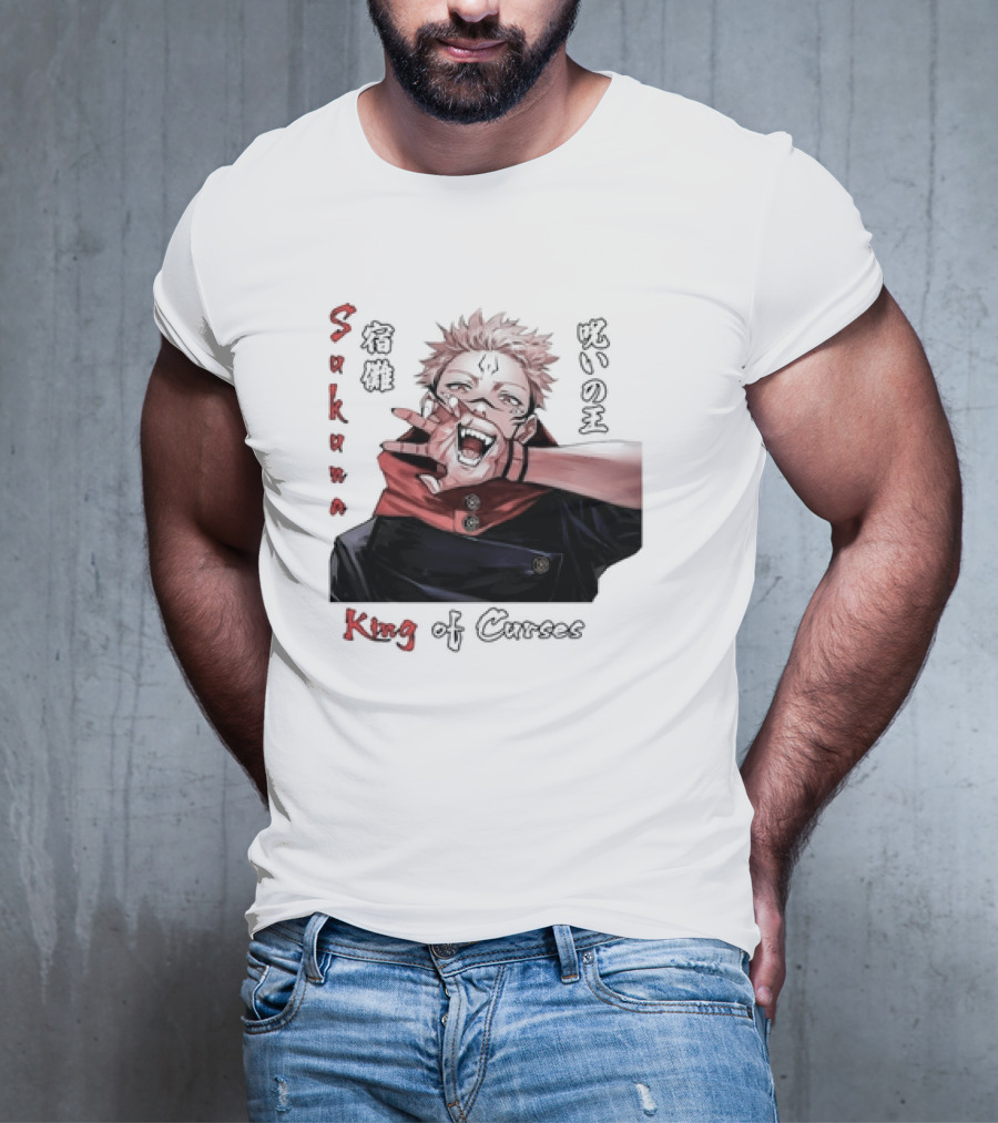 Sukuna King Of Curses Anime T-Shirt