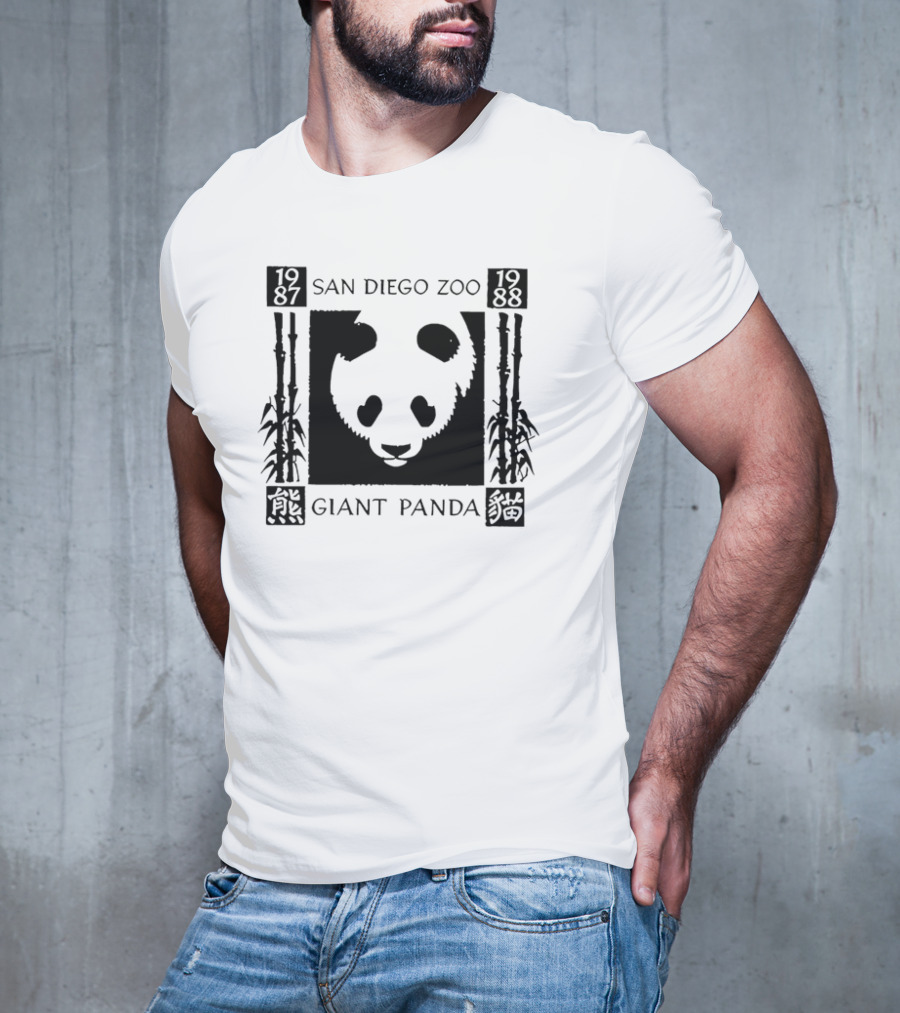 San Diego Zoo 1987-1988 Giant Panda Tom DeLonge T-Shirt