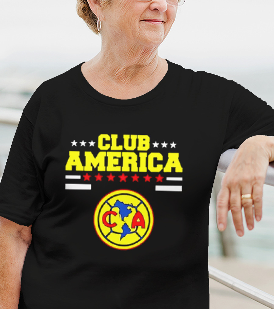 Club America Stars And Stripes Exclusive Collection CA T-Shirt