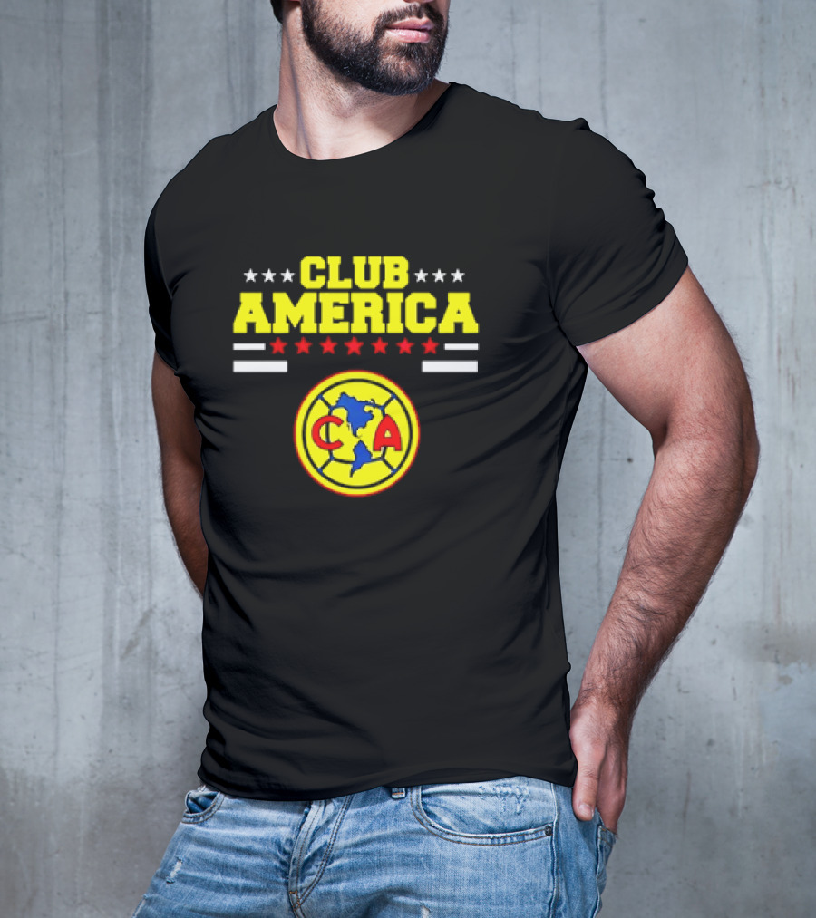 Club America Stars And Stripes Exclusive Collection CA T-Shirt