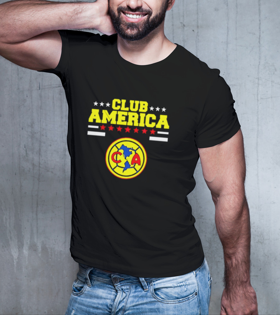 Club America Stars And Stripes Exclusive Collection CA T-Shirt