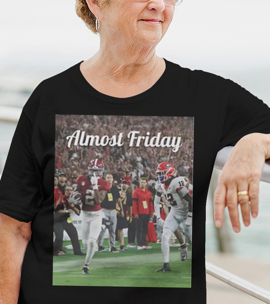Almost Friday Ryan Williams Alabama Football Action T-Shirt
