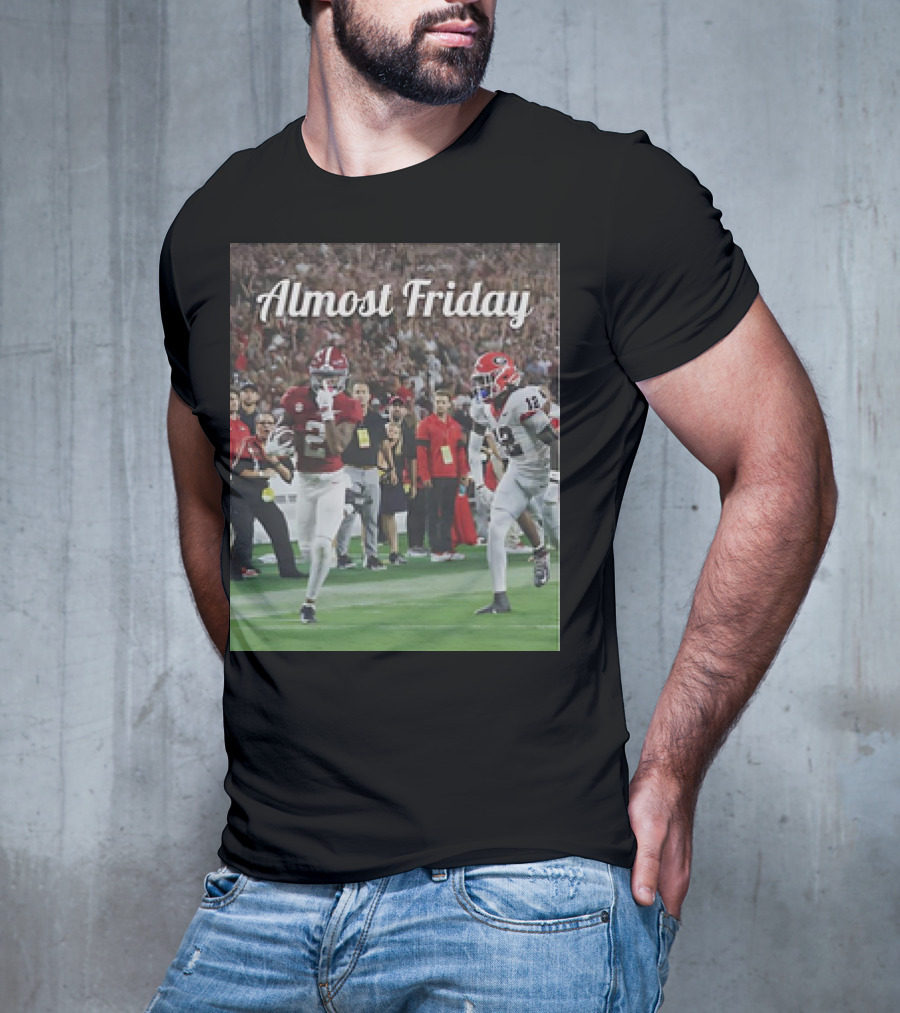 Almost Friday Ryan Williams Alabama Football Action T-Shirt