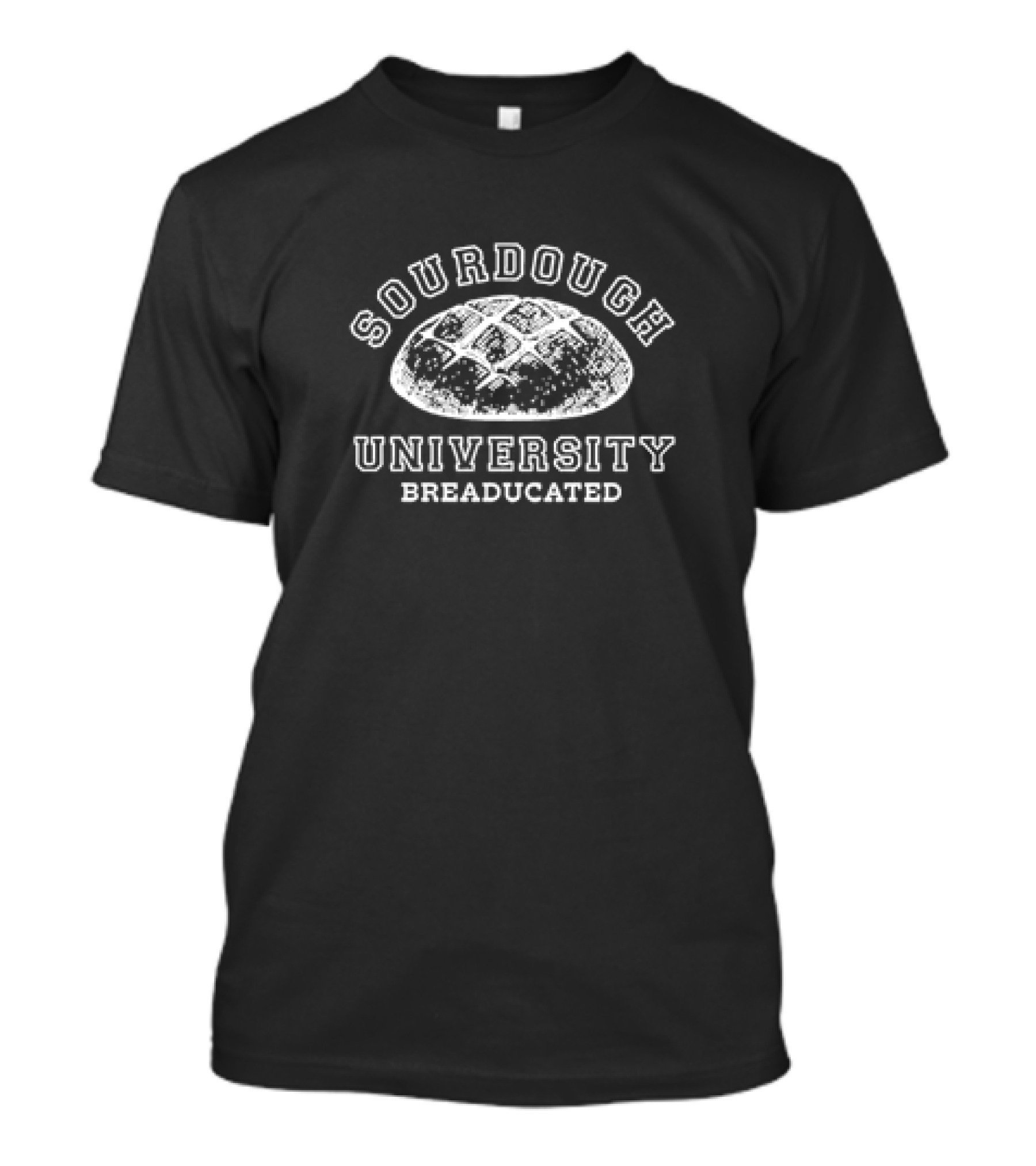 Sourdough University Breaducated Retro Loaf T-Shirt