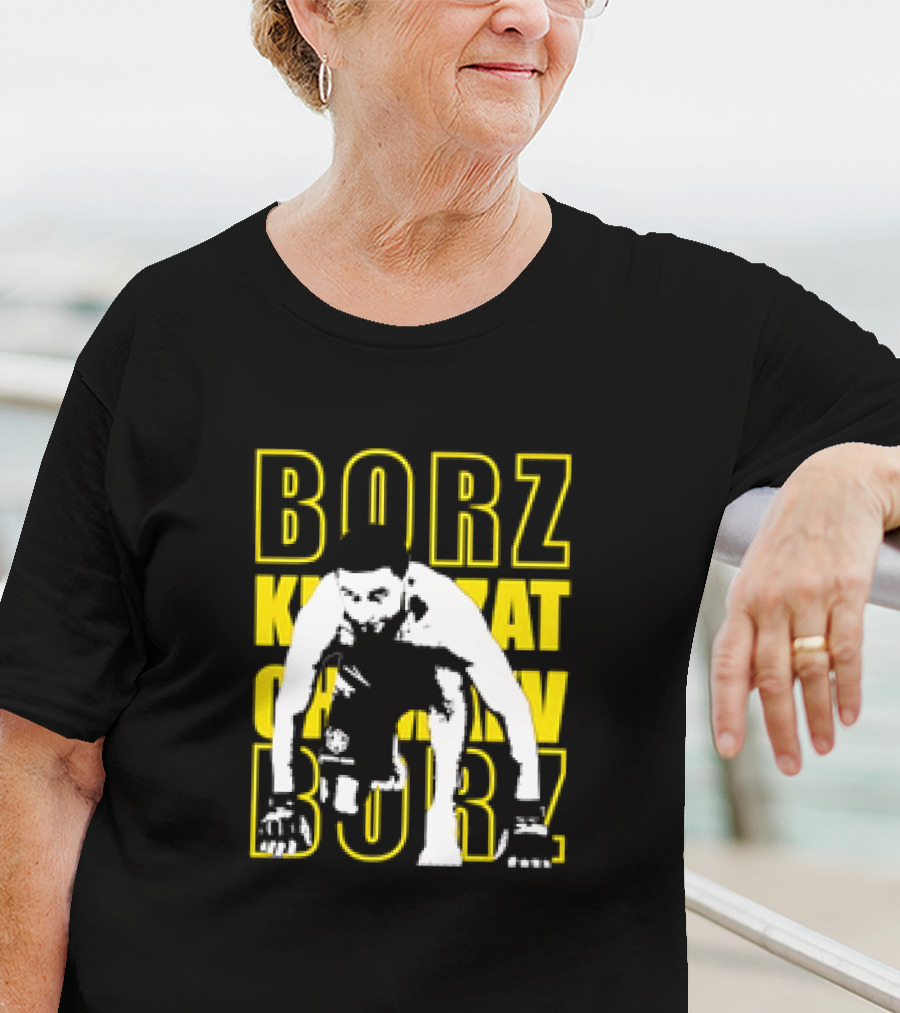 Khamzat Chimaev Borz UFC MMA Fighter T-Shirt