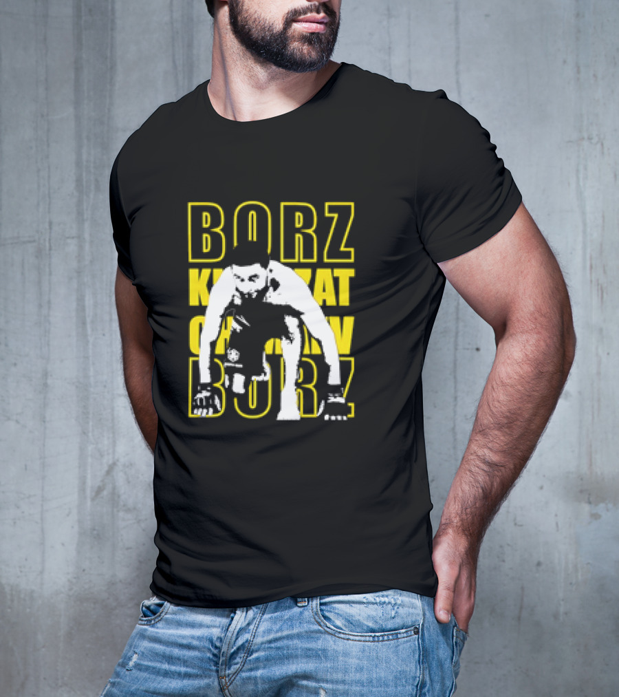 Khamzat Chimaev Borz UFC MMA Fighter T-Shirt