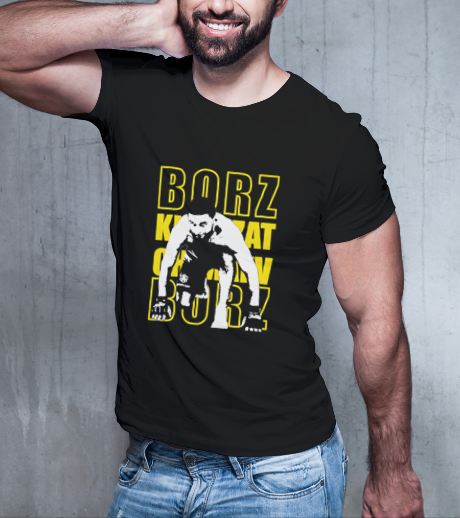 Khamzat Chimaev Borz UFC MMA Fighter T-Shirt