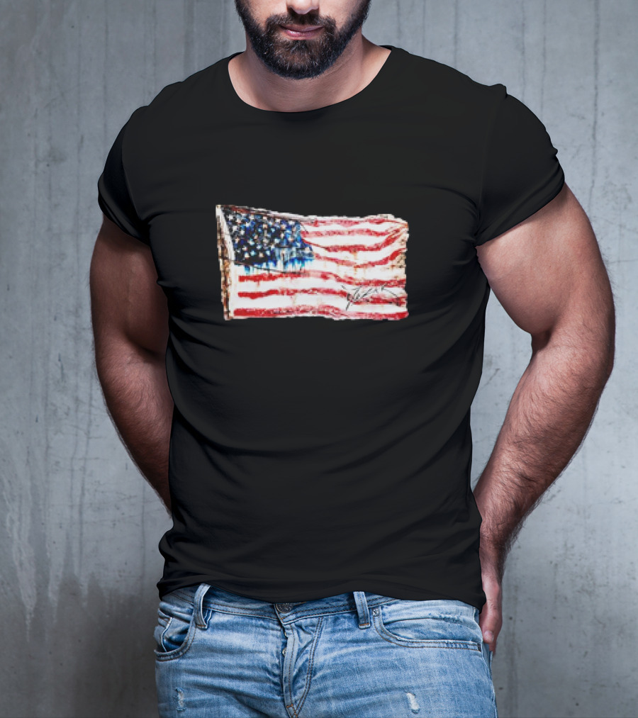 Mezak Art Old Glory US Flag Classic American T-Shirt