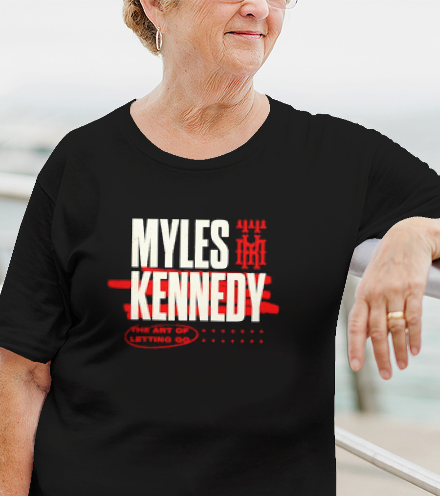Myles Kennedy The Art Of Letting Go Retro T-Shirt